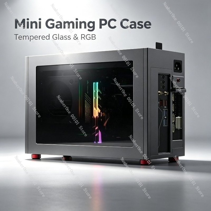 Sff Case Tempered Glass - Mini ITX Aluminum Case 240mm Water