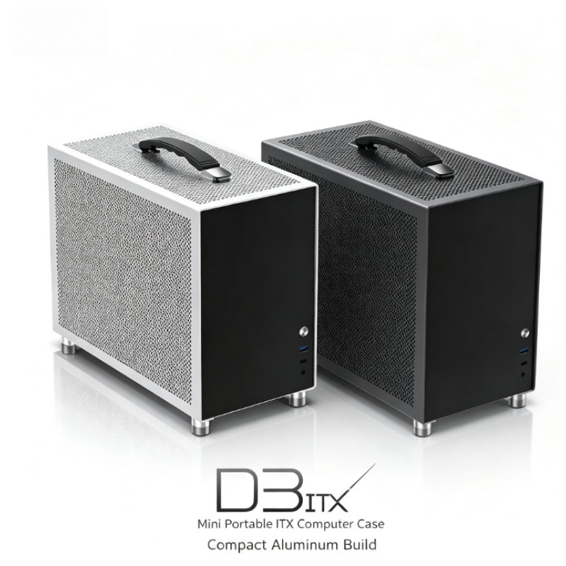 D3 Aluminum Alloy Mini ITX PC  - Mini Itx Case Water Cooling Support recension och pris
