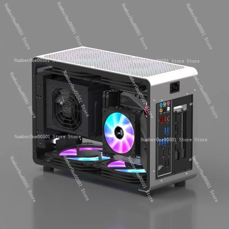G1-Pro Aluminum A4 ITX Case SF - Mini Itx Case Water Cooling Support recension och pris