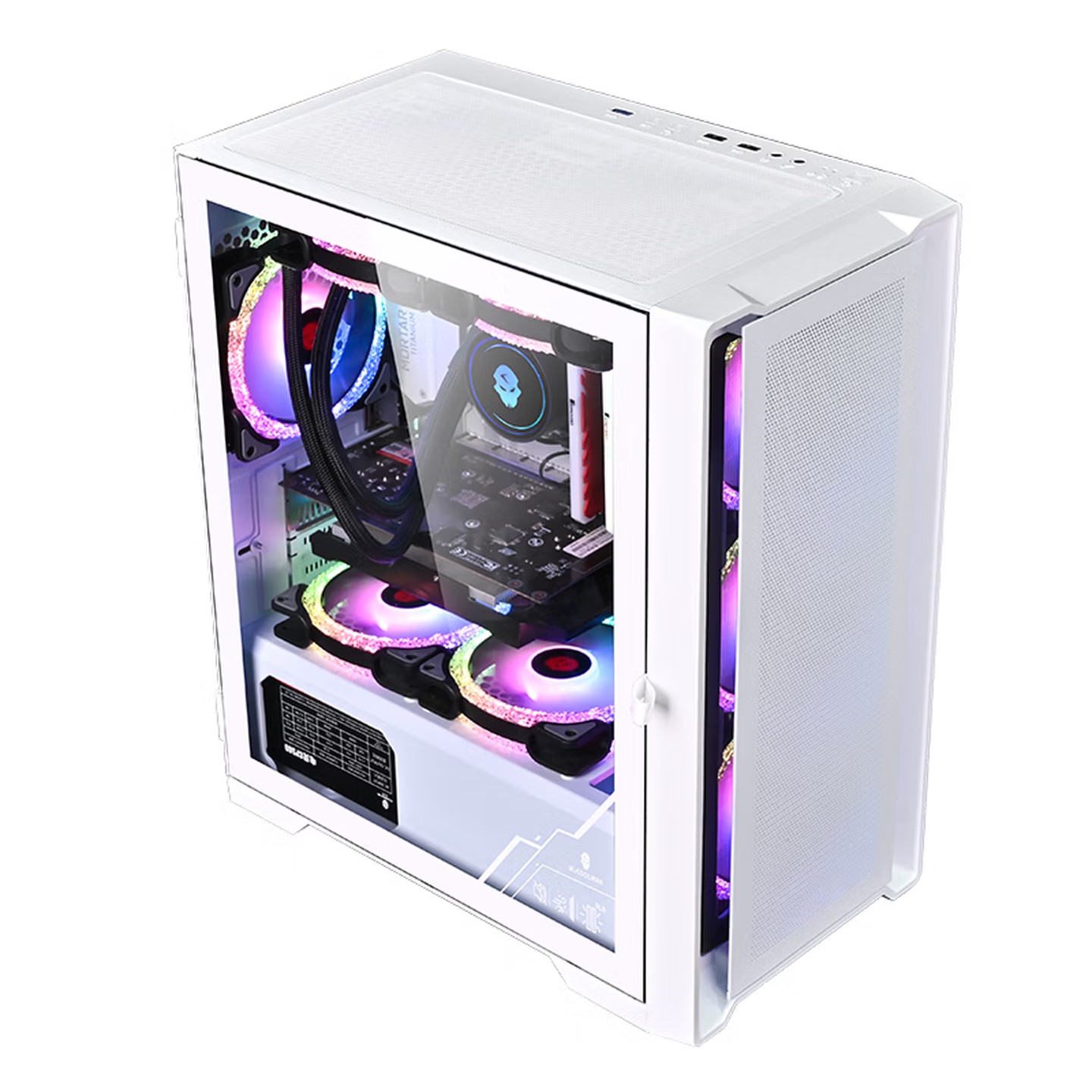 WJCOOLMAN Dust-Free Players Ga - Mini Itx Case Water Cooling Support recension och pris