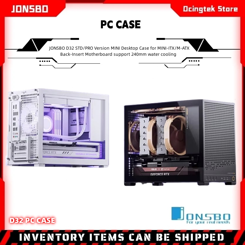 JONSBO D32 STD/PRO Version MIN - Mini Itx Case Water Cooling Support recension och pris