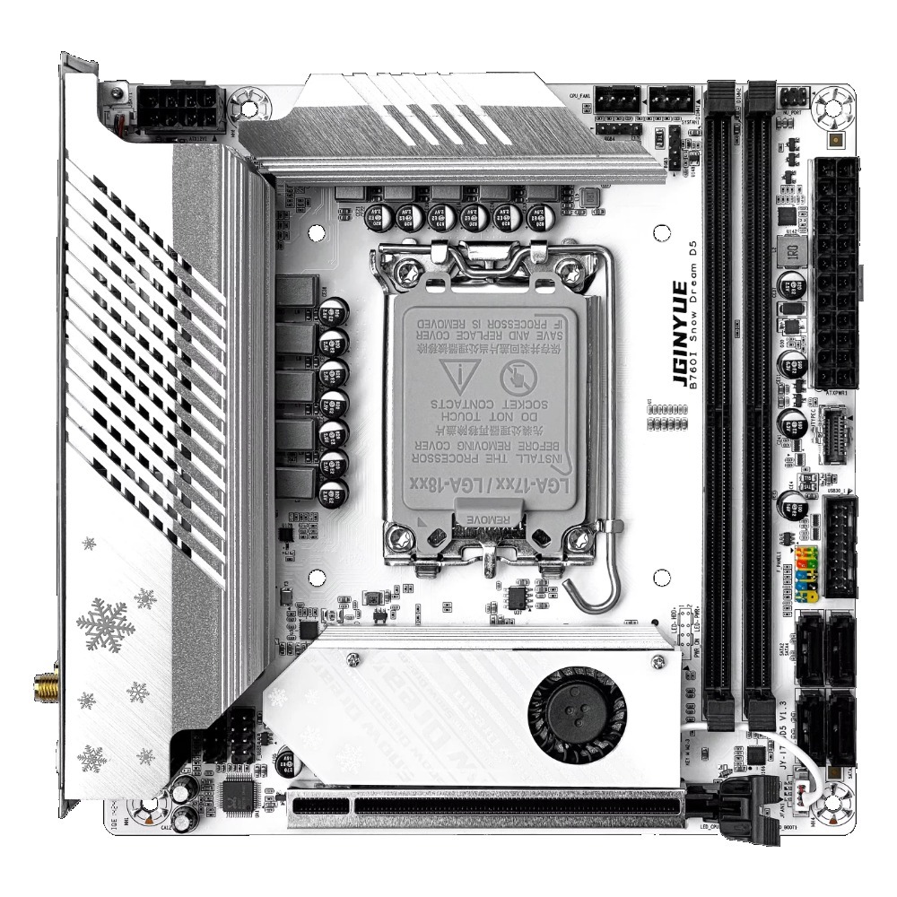 JGINYUE  B760i-Snow Dream  Mot - Itx Motherboard B760I Ddr5 recension och pris