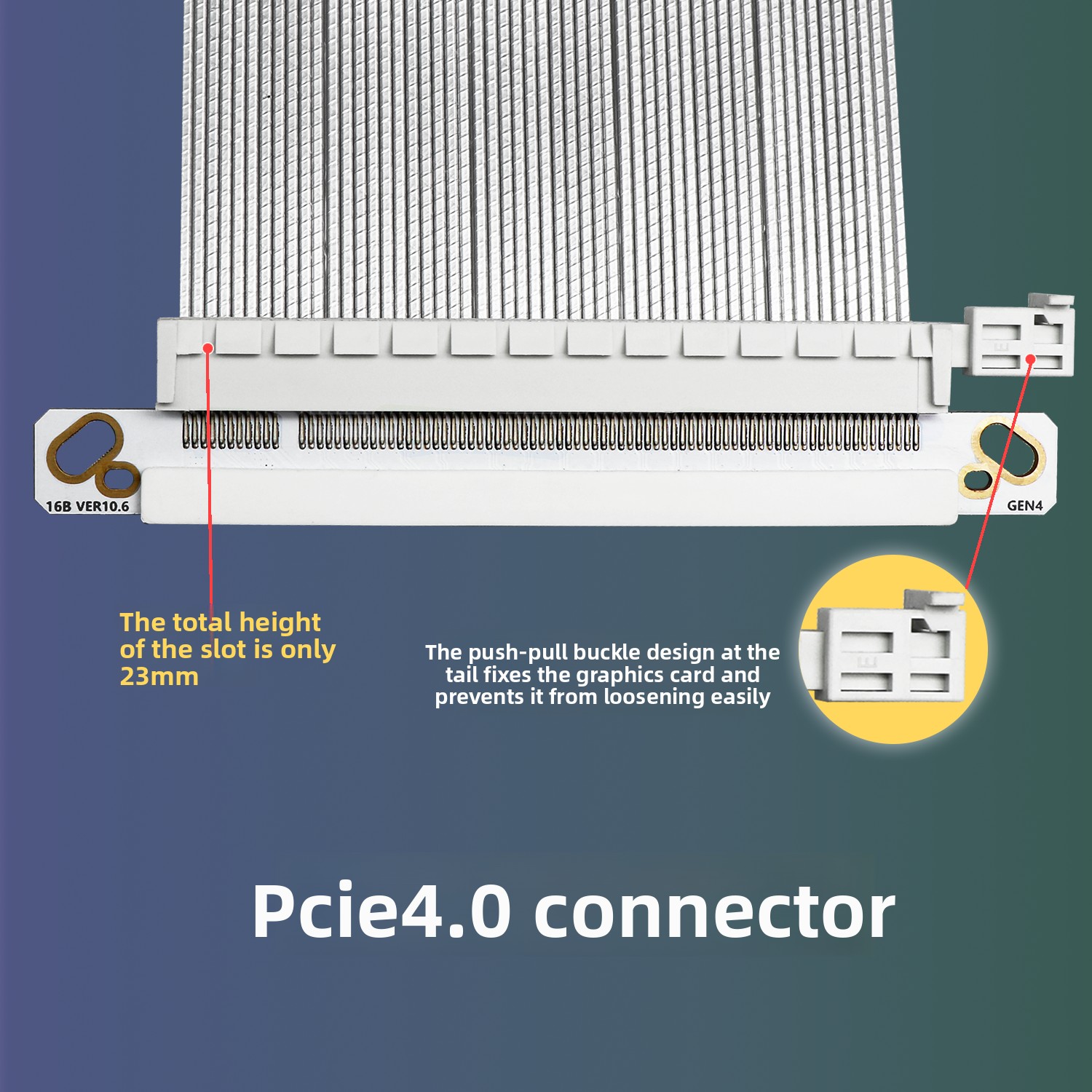 32Gbps PCIe 4.0 X16 Dual Rever - Itx Case Pcie Riser 4.0 recension och pris