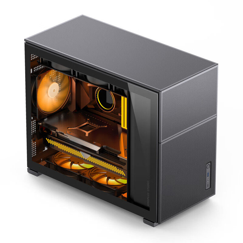 Micro‑ATX Compact Tower PC Cas - Mini Itx Case Water Cooling Support recension och pris